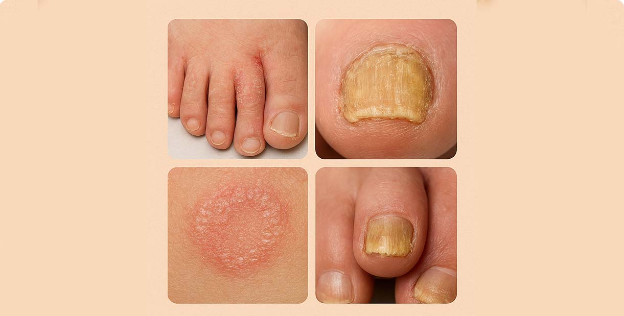 عفونت قارچی پوست و ناخن