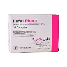 اینترافارم ففول پلاس کپسول 30 عددی