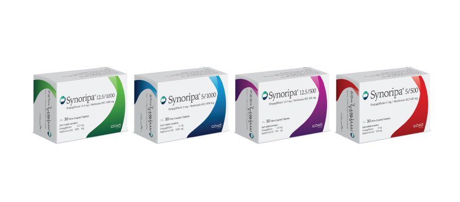 عبیدی سینوریپا (امپاگلیفلوزین / متفورمین) 30 عددی